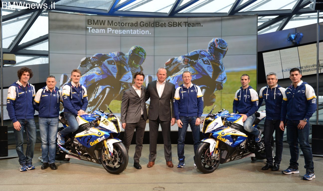 BMW Motorrad GoldBet SBK Team: il team ufficiale di BMW Motorrad è